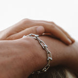 Martina Silver Link Bracelet