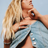 Martina Silver Link Necklace