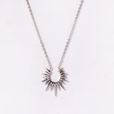 Starburst Necklace - Silver